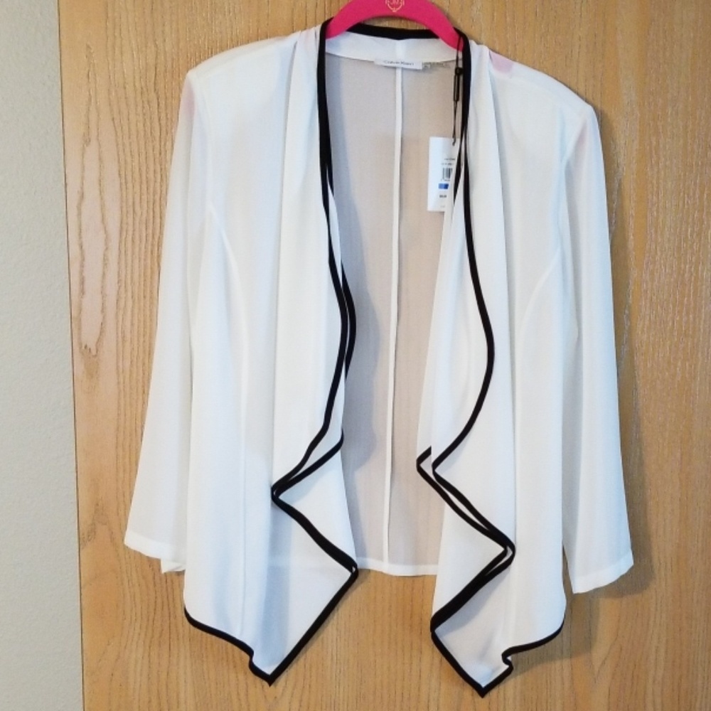 Ladies sheer dress jacket.